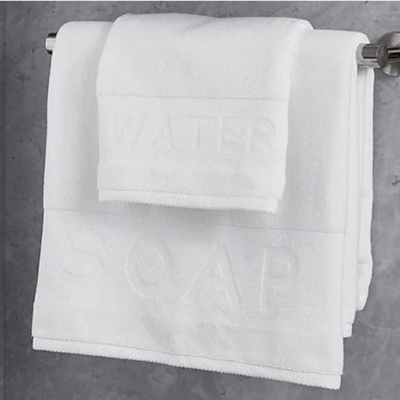 Hill House Other - Hill House Cecil Collection "Water" Bath Towel & "Soap" Hand Towel Set Of Four!